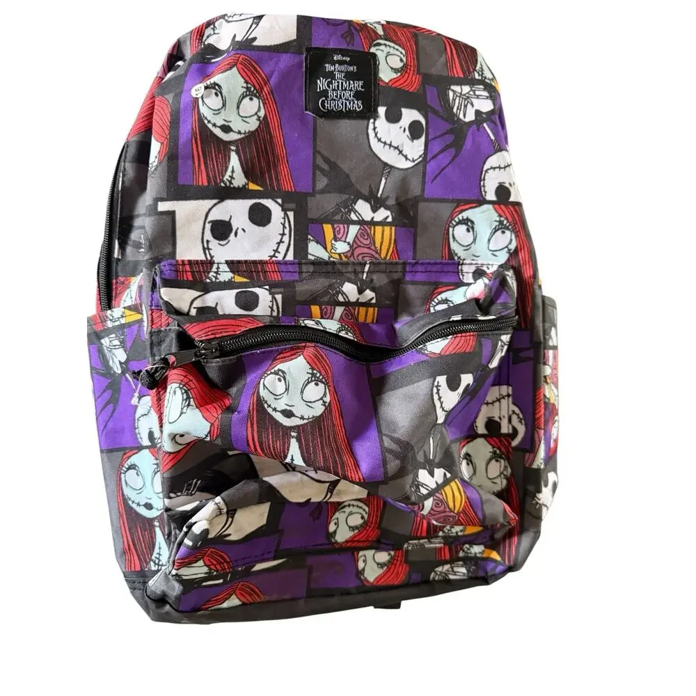 Nightmare Before Christmas Backpack(Jack Skellington & Sally) Disney Backpack